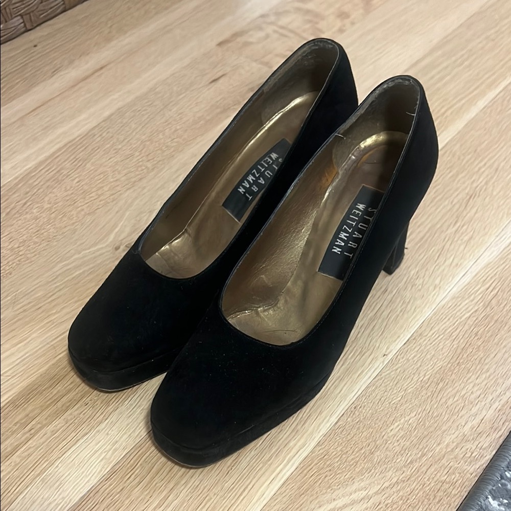 Stuart Weitzman Black Heels
